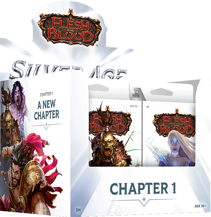 FAB - Silver Age: Chapter 1 Decks Display (10 decks) - EN - Flesh & Blood