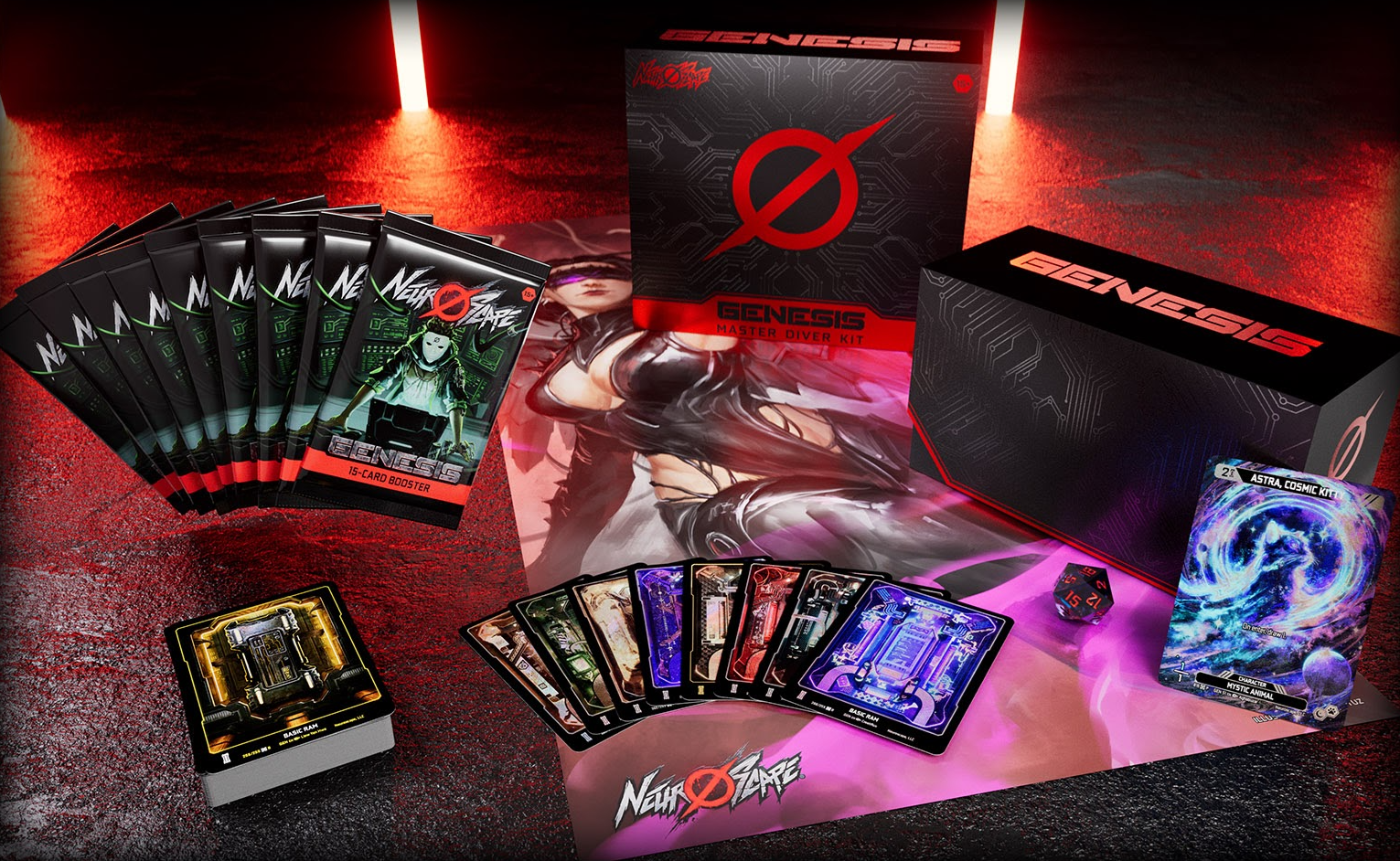 Neuroscape - Genesis Unlimited Master Diver Kit - EN - type-cartes-a-collectionner
