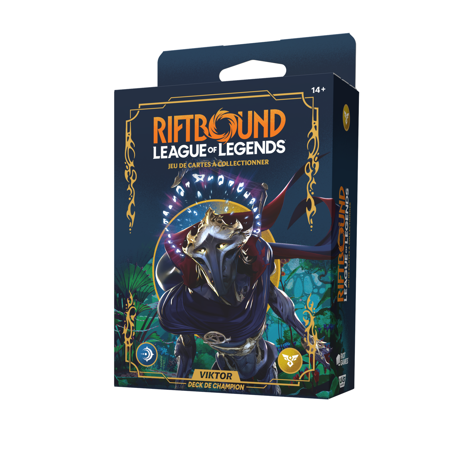 Riftbound: League of Legends TCG - Display de Decks de Champion Origines : Viktor (4 Decks) - FR - Riftbound: League of Legends TCG
