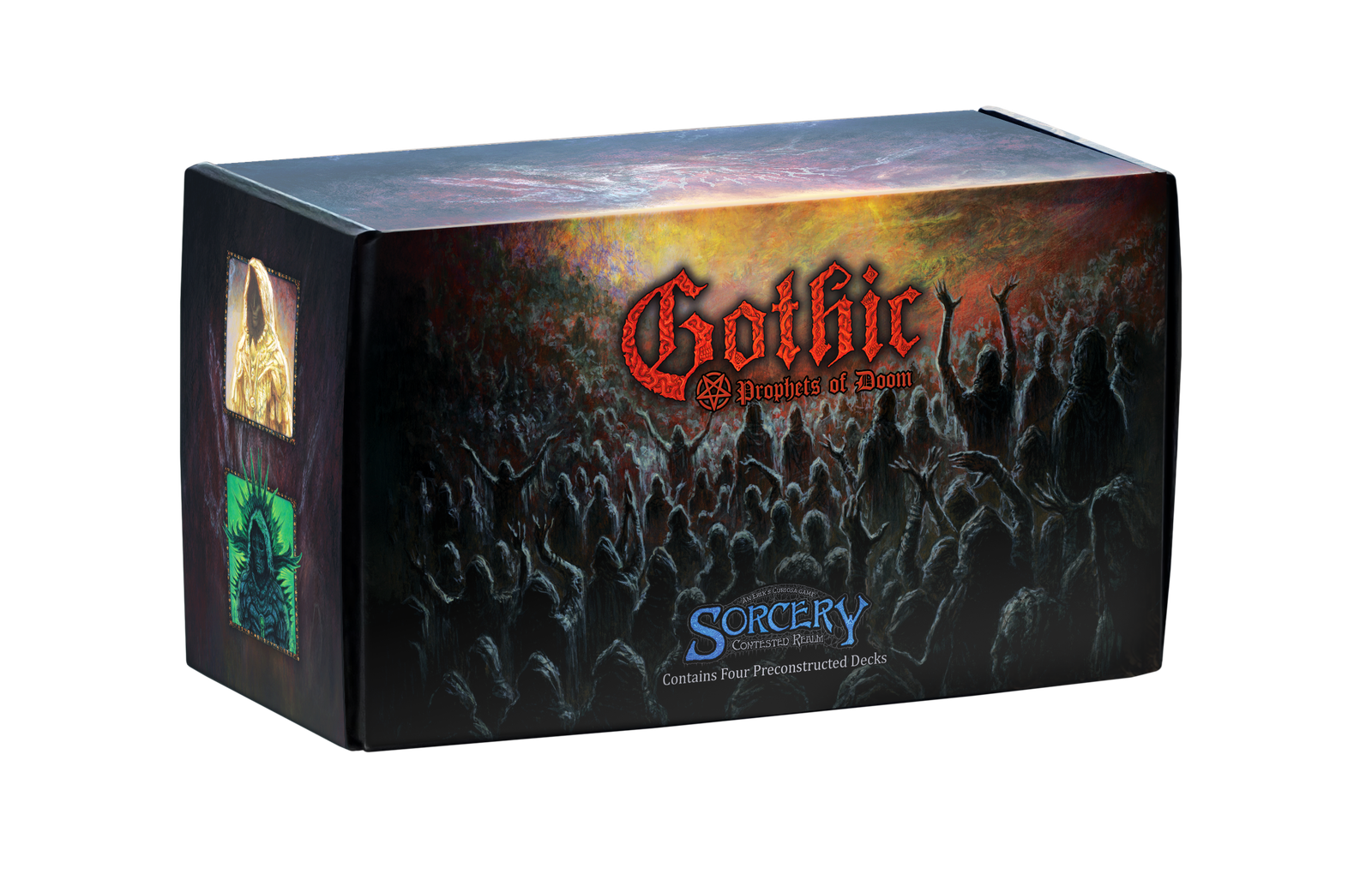 Sorcery TCG - Gothic Preconstructed Deck Display: Prophets of Doom (4 Decks) - EN - Sorcery: Contested Realm