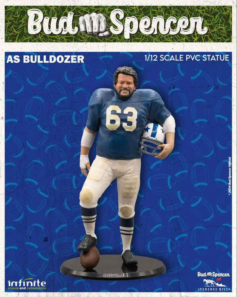 Statue bud spencer as bulldozer 1/12 pvc - Bud Spencer