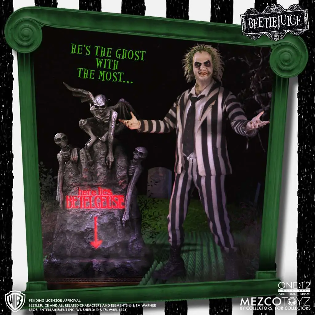 Figurine one 12 collective beetlejuice deluxe af - Beetlejuice