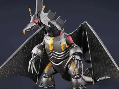 Figurine ultraman rising mecha gigantron shf - Ultraman