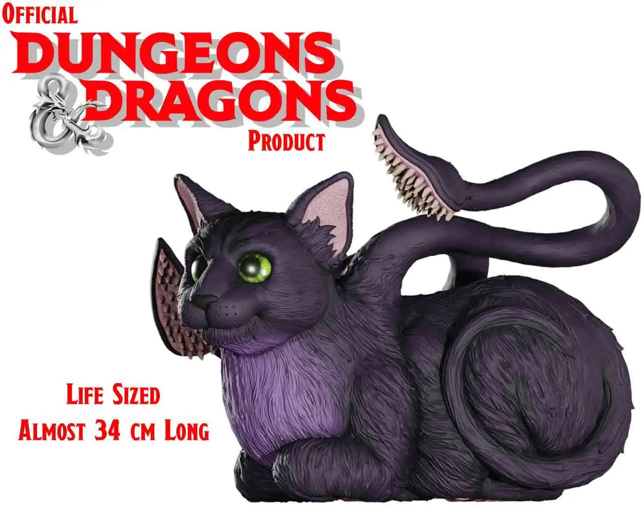 Figurine dungeons dragons replicas of the realms displacer beast kitten life sized - Dungeons & Dragons