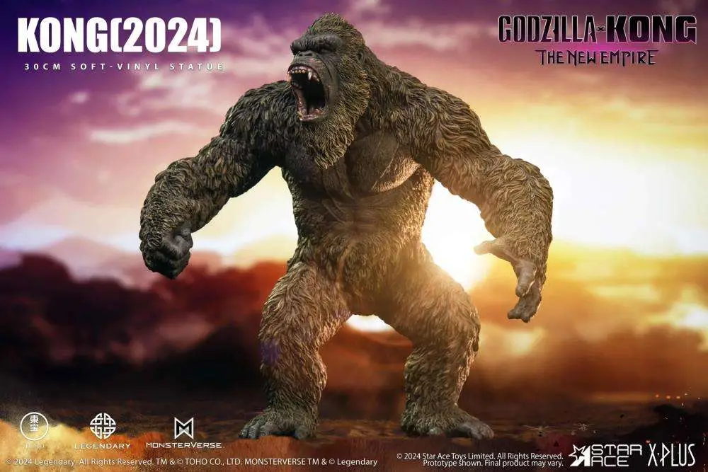 Statue Godzilla x kong soft vinyl normal - Godzilla