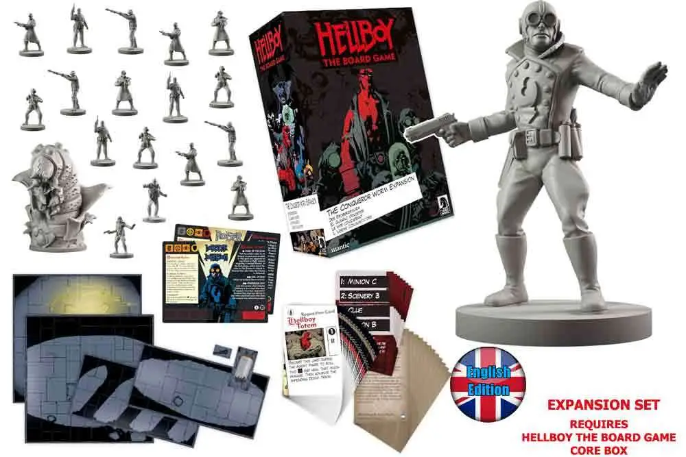 Figurine hellboy tbg the conqueror worm expansion set - Hellboy