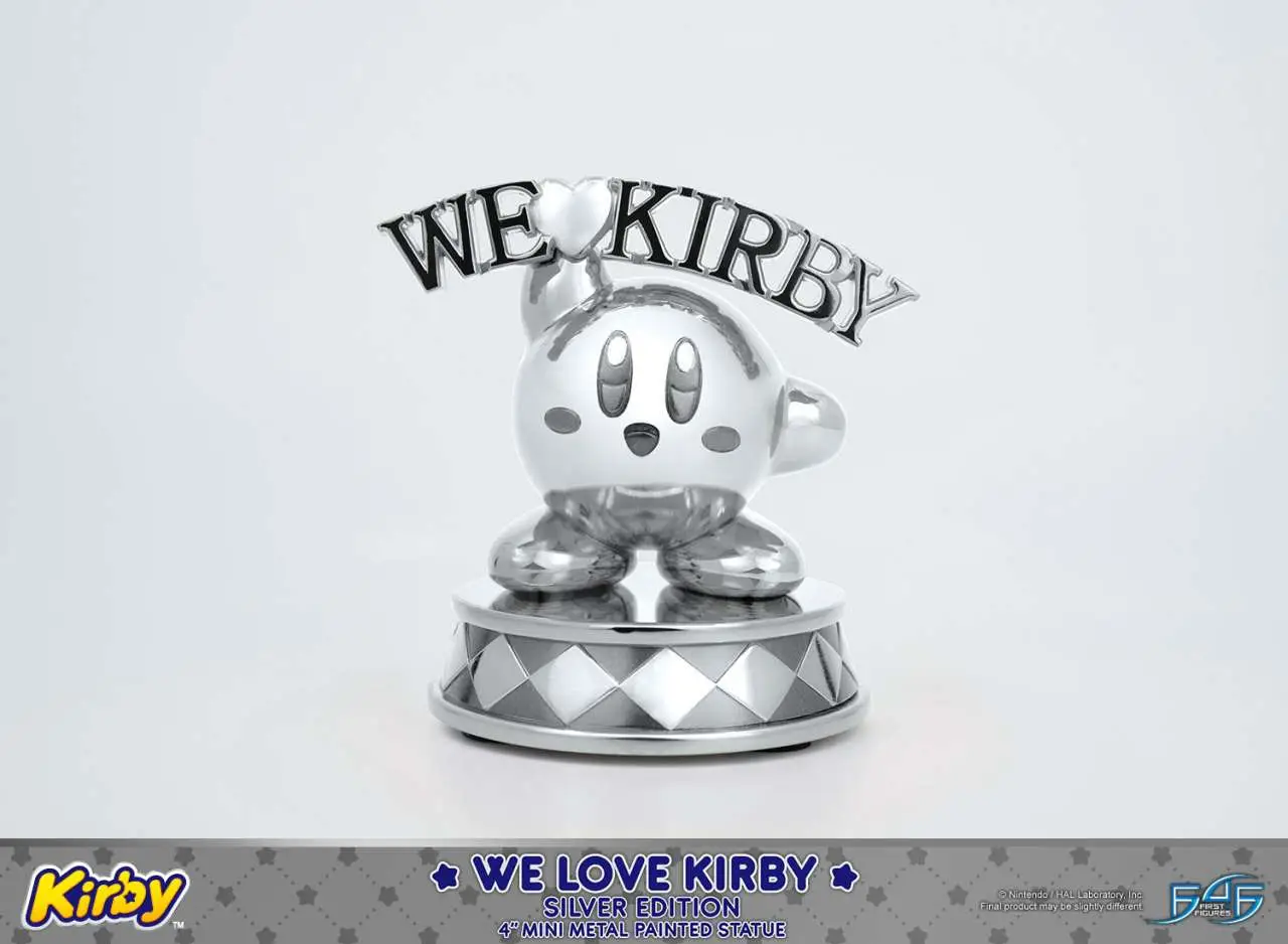 Statue Kirby we love silver edition - Kirby