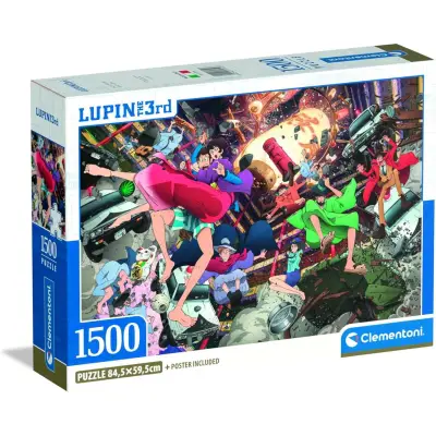Puzzle lupin the 3rd explosion anime collection 1500 pcs - Lupin THE 3RD