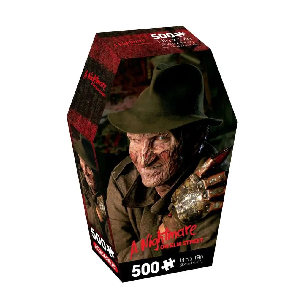 Puzzle nightmare on elm street coffin box 500 piece jigsaw - Nightmare On Elm Street