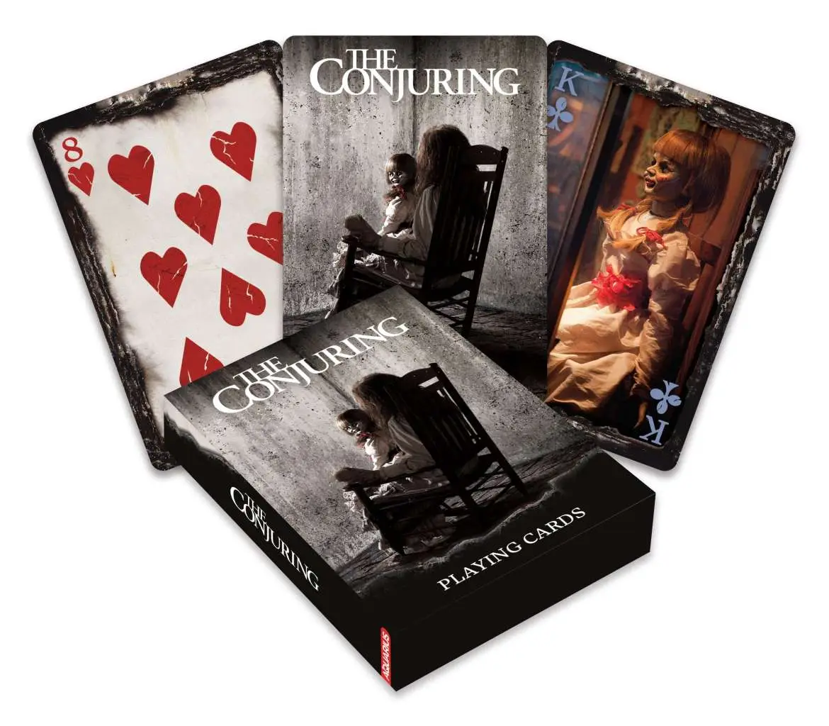 Figurine the conjuring playing cards - Conjuring
