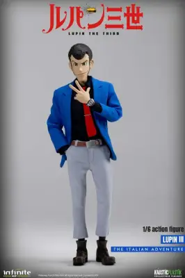 Figurine lupin the 3rd italian adventure 1/6 action standard edition - Lupin THE 3RD