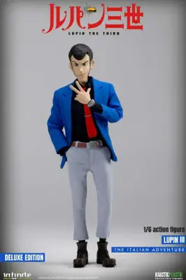Figurine lupin the 3rd italian adventure 1/6 action deluxe edition - Lupin THE 3RD