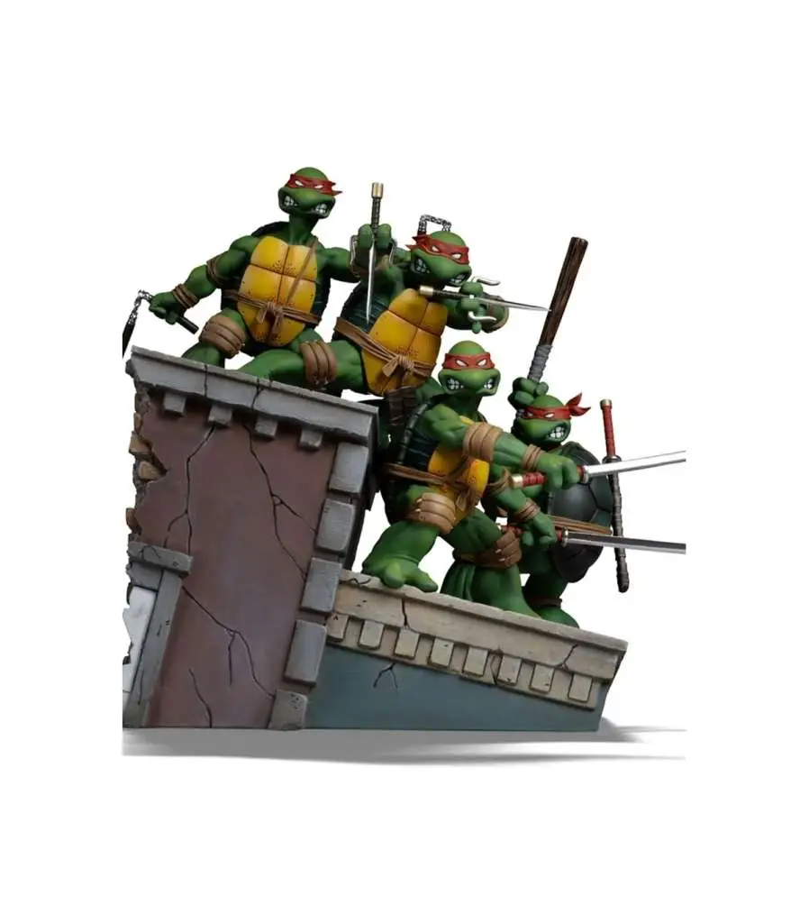 Statue Teenage Mutant Ninja Turtles Kevin Eastman Version 1/10 Set 24 cm