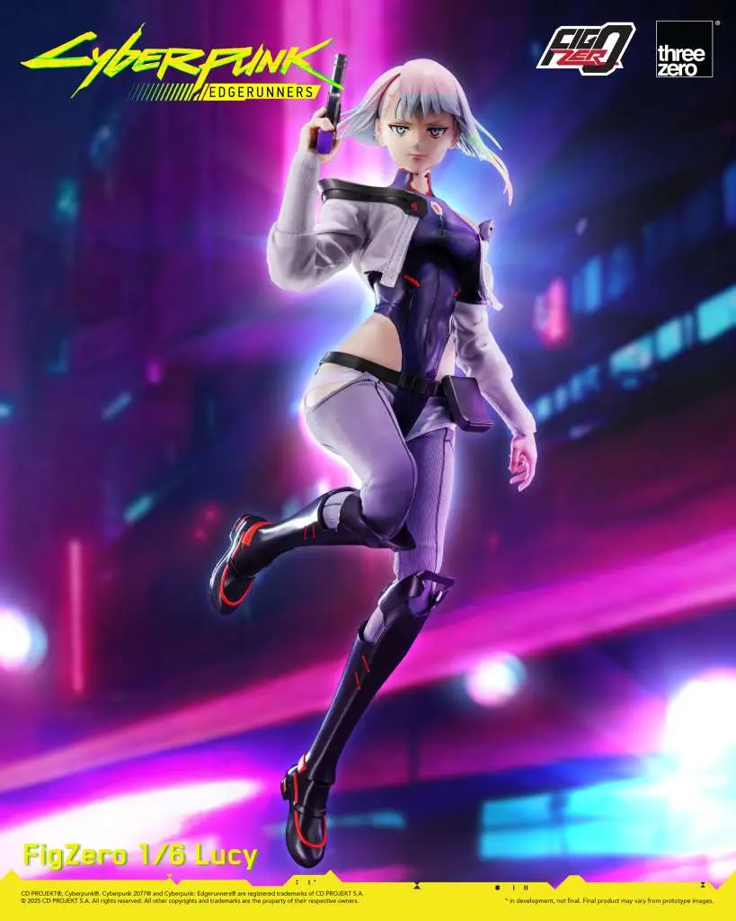 Figurine cyberpunk edgerunners lucy 1/6 af - Cyberpunk: Edgerunners