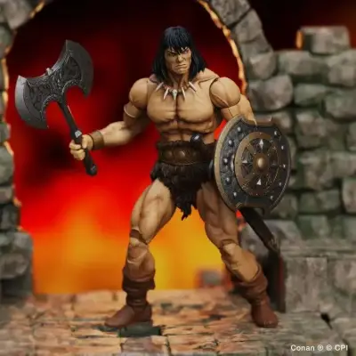 Figurine conan reaver of the black coast action - Conan