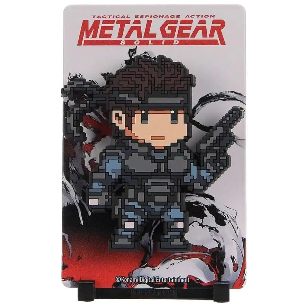 Figurine metal gear solid 1 snake figgyz pop collectible magnet - Metal Gear Solid