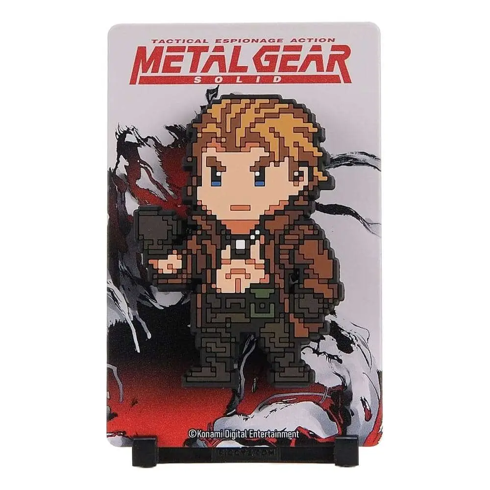 Figurine metal gear solid 1 liquid snakefiggyz pop collectible magnet - Metal Gear Solid