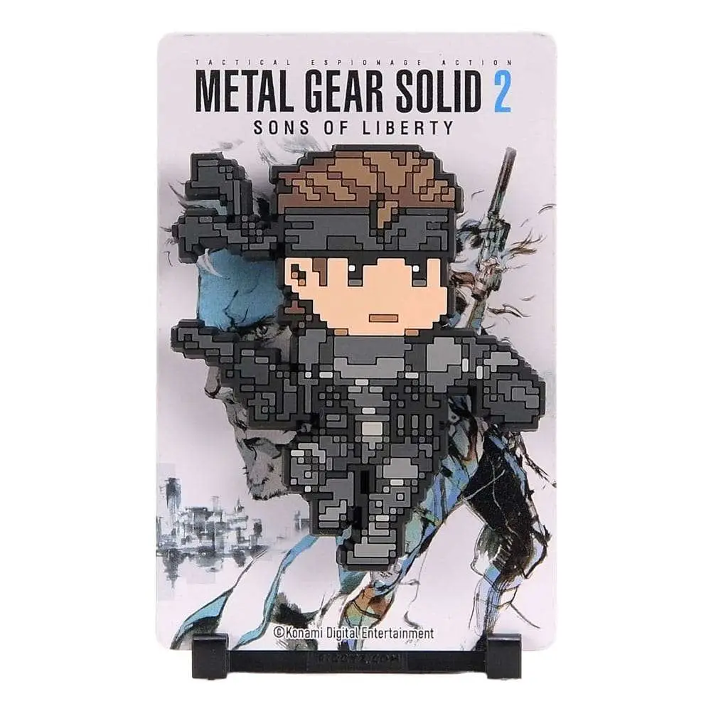 Figurine metal gear solid 2 snake hero pose figgyz pop collectible magnet - Metal Gear Solid