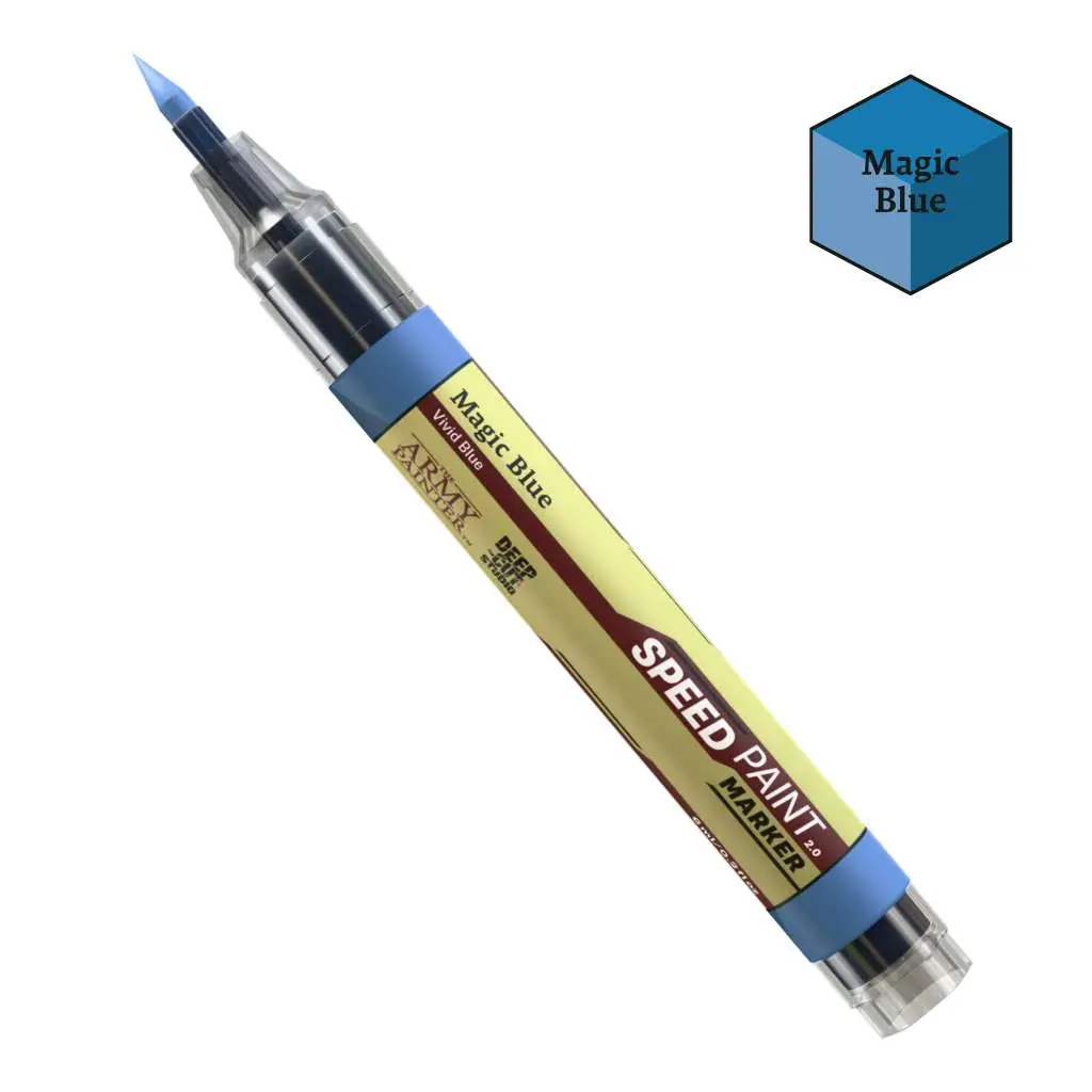 Figurine speedpaint marker magic blue - Magic