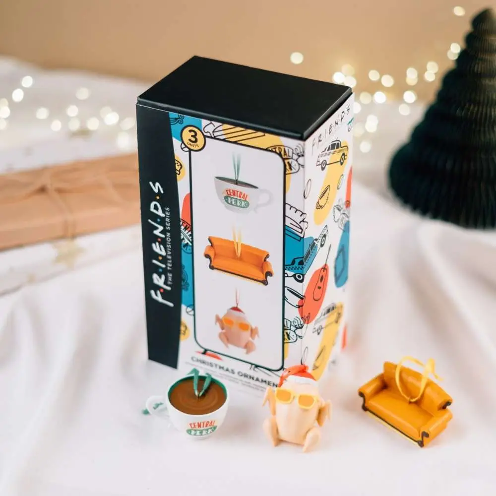 Figurine friends christmas decoration set (3) - Friends