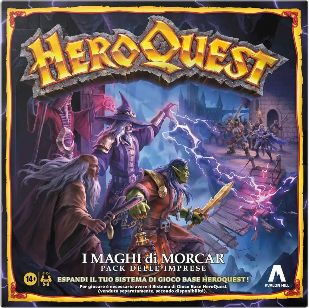 Figurine heroquest i maghi di morcar - HeroQuest