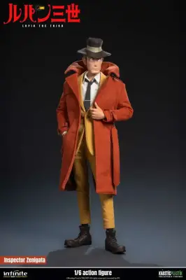 Figurine lupin the 3rd italian adventure inspector koichi zenigata 1/6 action standard edition - Lupin THE 3RD