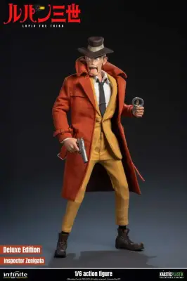 Figurine lupin the 3rd italian adventure inspector zenigata koichi 1/6 action deluxe edition - Lupin THE 3RD