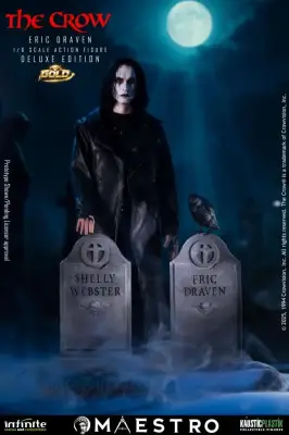 Figurine the crow eric draven 1/6 luxury action deluxe gold edition - The Crow