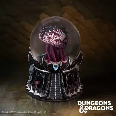 Figurine dungeons dragons elder brain snow globe - Décoration