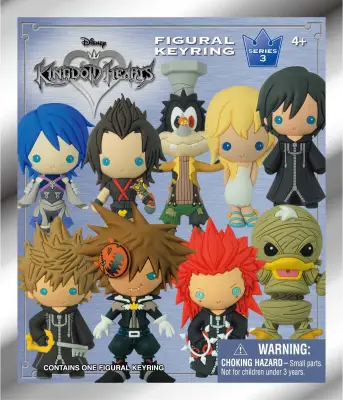 Figurine kingdom hearts series 3 bag clip blind box display (24) - Kingdom Hearts