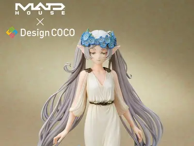 Statue frieren art nouveau style 1/7 - Frieren