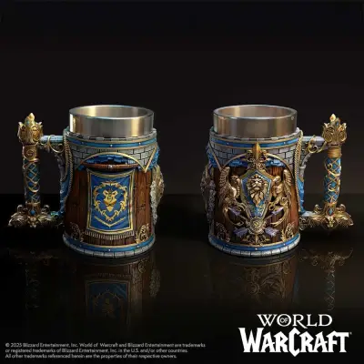 Figurine world of warcraft alliance tankard - World of Warcraft