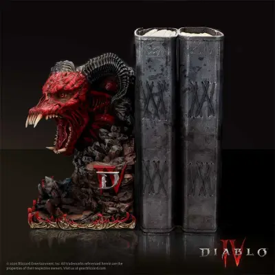 Figurine diablo iv minion of hell bookend - Diablo