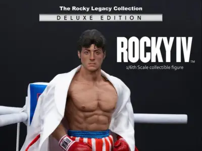 Figurine rocky 4 deluxe edition 1/6 scale action - Rocky