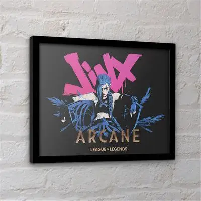 Figurine arcane jinx sit collector print - Arcane