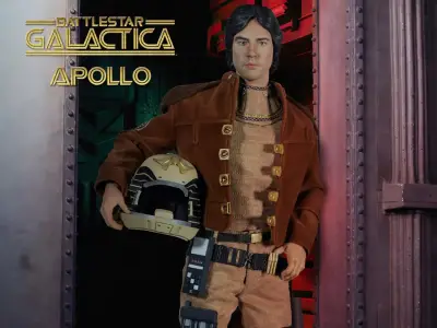 Figurine battlestar galactica 1/6 scale captain apollo - Battlestar Galactica