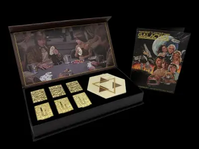 Figurine battlestar galactica cubits pyramid set limited edition prop replica - Battlestar Galactica