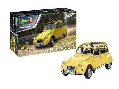Maquette james bond citroen 2cv gift set - James Bond
