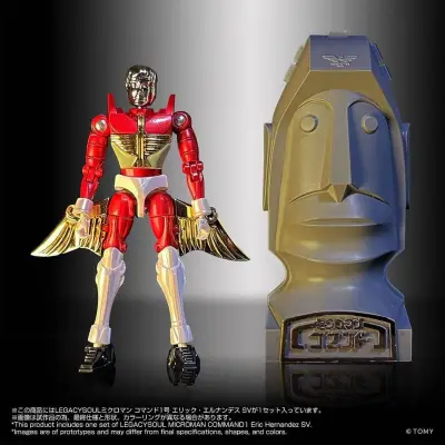 Figurine legacysoul microman command #1 eric hernandez sv - Microman