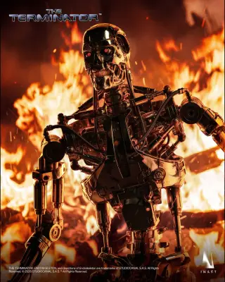 Figurine the terminator t 800 endoskeleton 1/6 collectible - Terminator