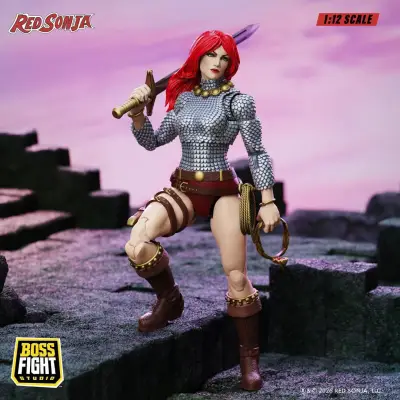 Figurine red sonja immortal 1:12 scale epic h.a.c.k.s. action - Red Sonja