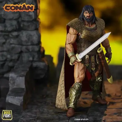 Figurine conan king ruler of aquilonia h.a.c.k.s. 1:12 action - Conan