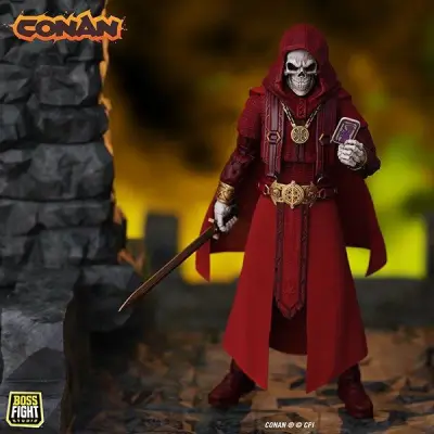 Figurine conan thulsa doom undead sorcerer h.a.c.k.s. 1:12 action - Conan