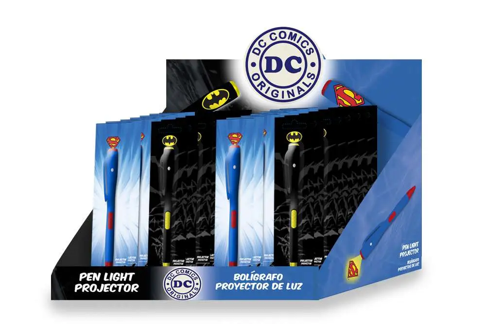 Stylo display dc universe with light (36) - Papeterie