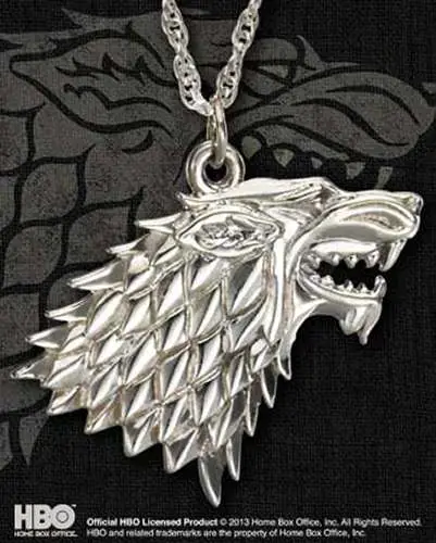 Figurine game of thrones stark pendant - Game Of Thrones