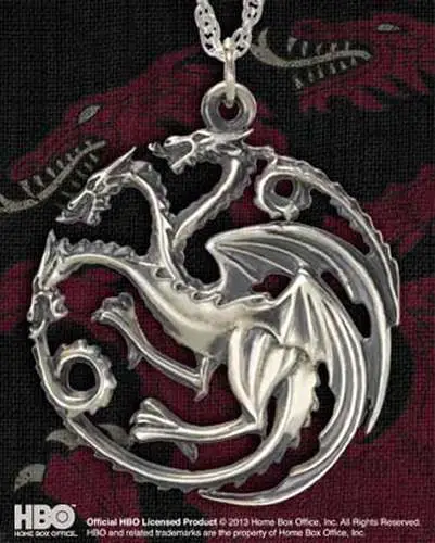 Figurine game of thrones targaryen pendant - Game Of Thrones