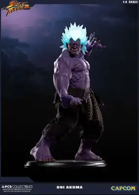 Statue street fighter oni akuma 1/4 - Street Fighter