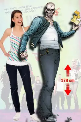 Figurine suicide squad el diablo comics cutout - Suicide Squad
