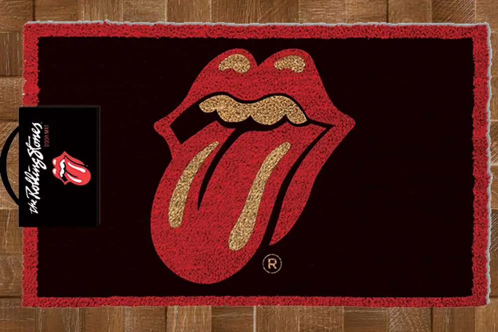 Figurine the rolling stones logo doormat - Décoration