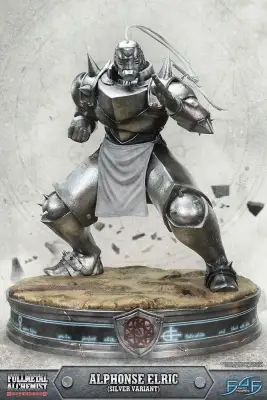 Figurine full metal alchemist alphonse silver st - Action figures